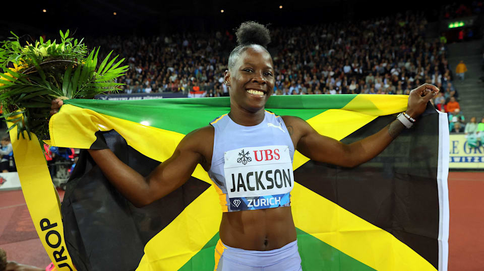 Diamond League Final in Eugene 2023 Shericka Jackson wins 100m title