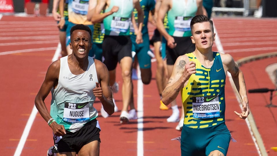 Diamond League Final in Eugene 2023 Jakob Ingebrigtsen clocks third