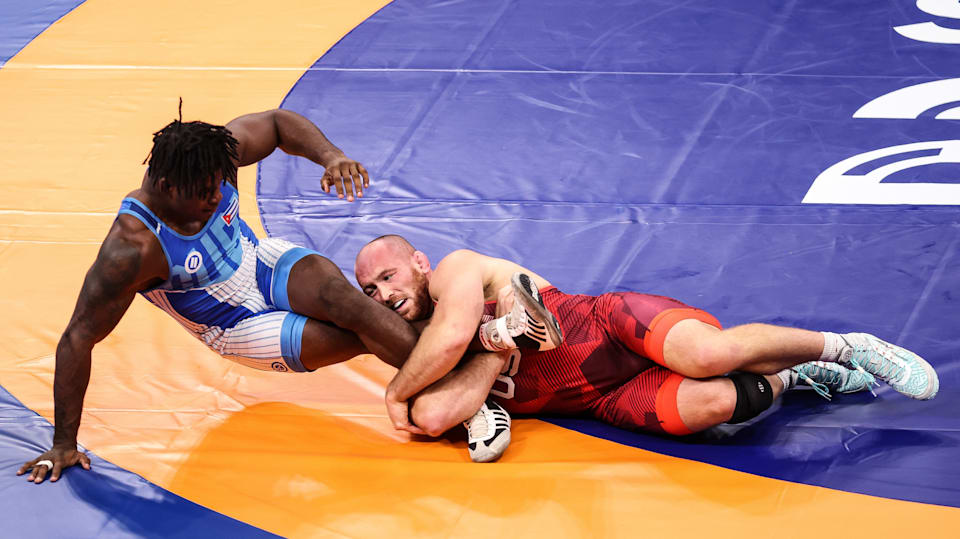 Kyle Snyder wrestling exclusive Working smarter not harder after "God