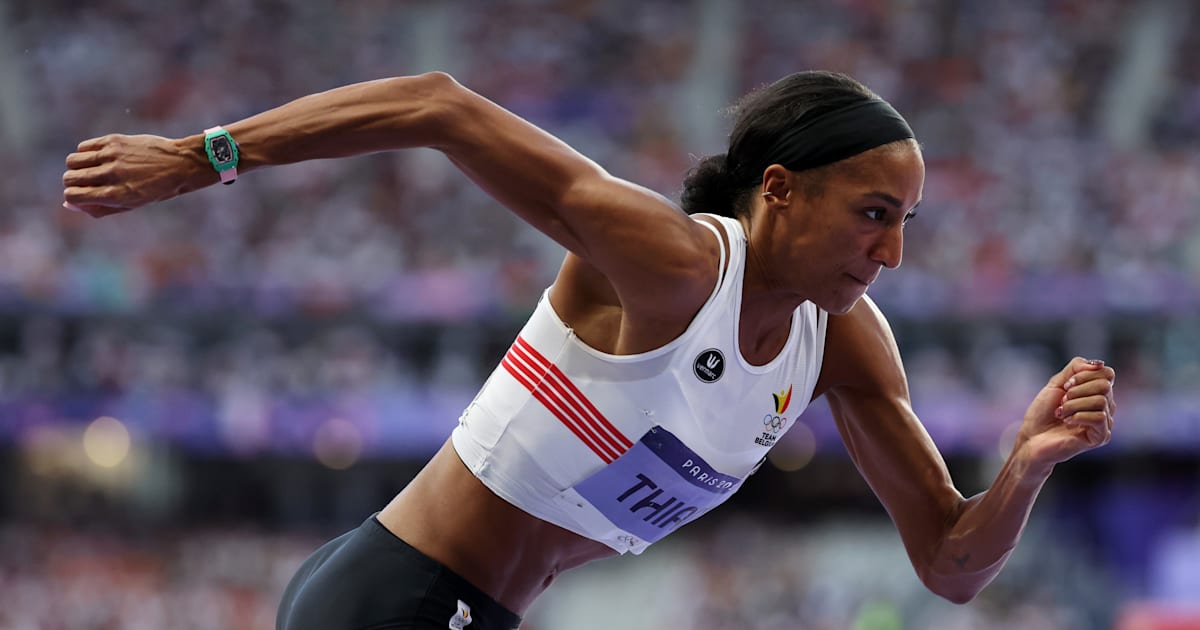 Paris 2024 athletics Nafissatou Thiam wins historic third Olympic