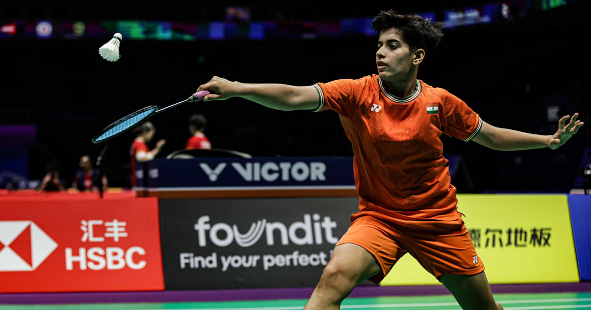 National Games 2025: Anmol Kharb wins gold medal in women’s singles badminton