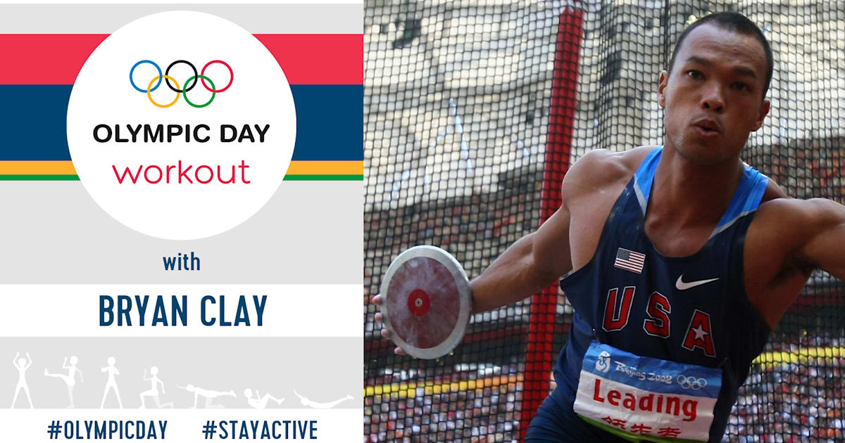 Olympic Day Workout StayActive with Bryan Clay