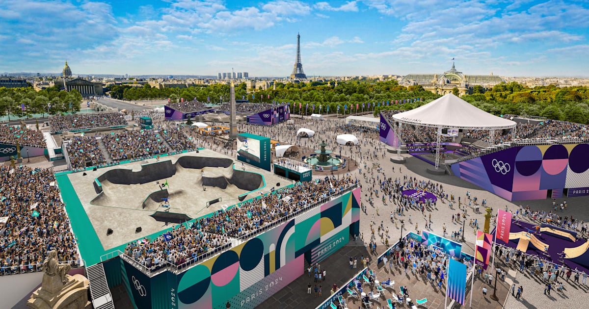 Paris 2024 Games La Concorde makes history