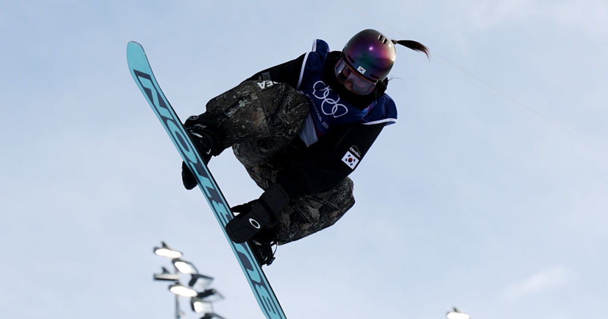 올림픽 스노보드: 최가온 여자 하프파이프 결선 진출 관련 대표 이미지