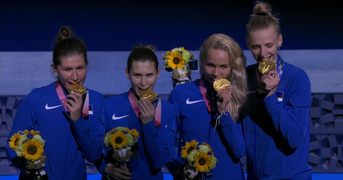 National Anthems The Gold Medal Moments of Estonia in Tokyo