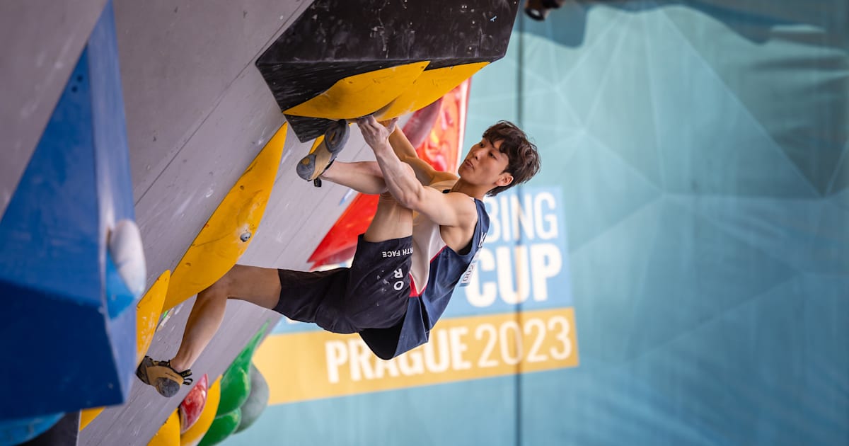 Světový pohár ve sportovním lezení 2023 Praha: Dohyun Lee vyhrál zlato v boulderingu, zatímco Adam Ondra získal stříbro