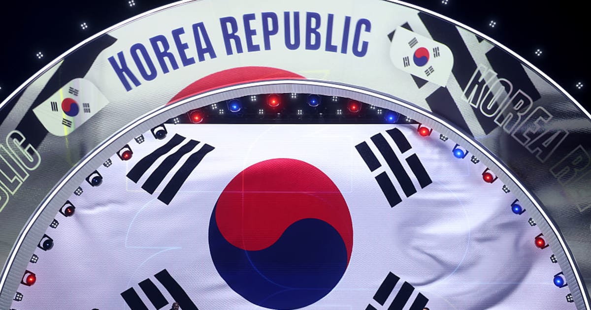 2026 월드컵 조추첨 무대와 참가국 국기