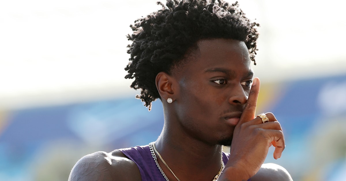 Diamond League Final 2026: World record holder Ja'Kobe Tharp leads U.S. sweep of men's 110m hurdles