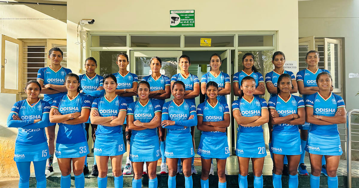 FIH Hockey Olympic Qualifiers 2024 India women’s team full squad