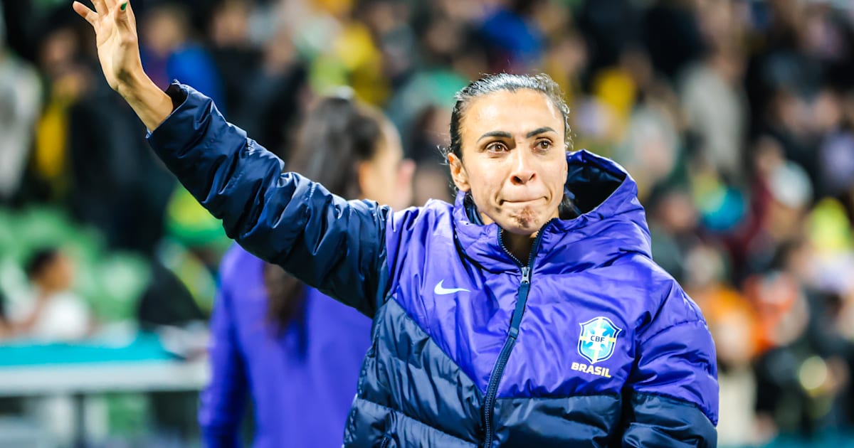 Emotional goodbye: Marta bids farewell to the World Cup after Brazil's ...