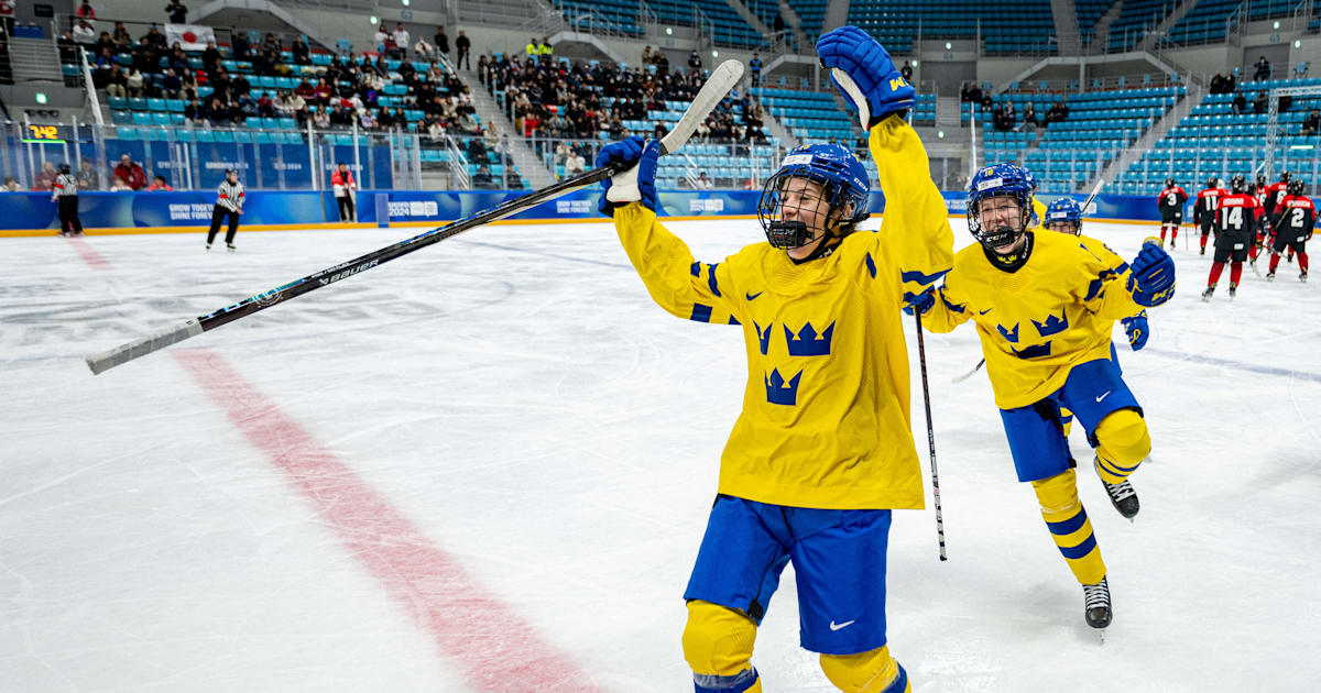 Gangwon 2024 Sweden Japan to clinch Youth Olympic women's ice