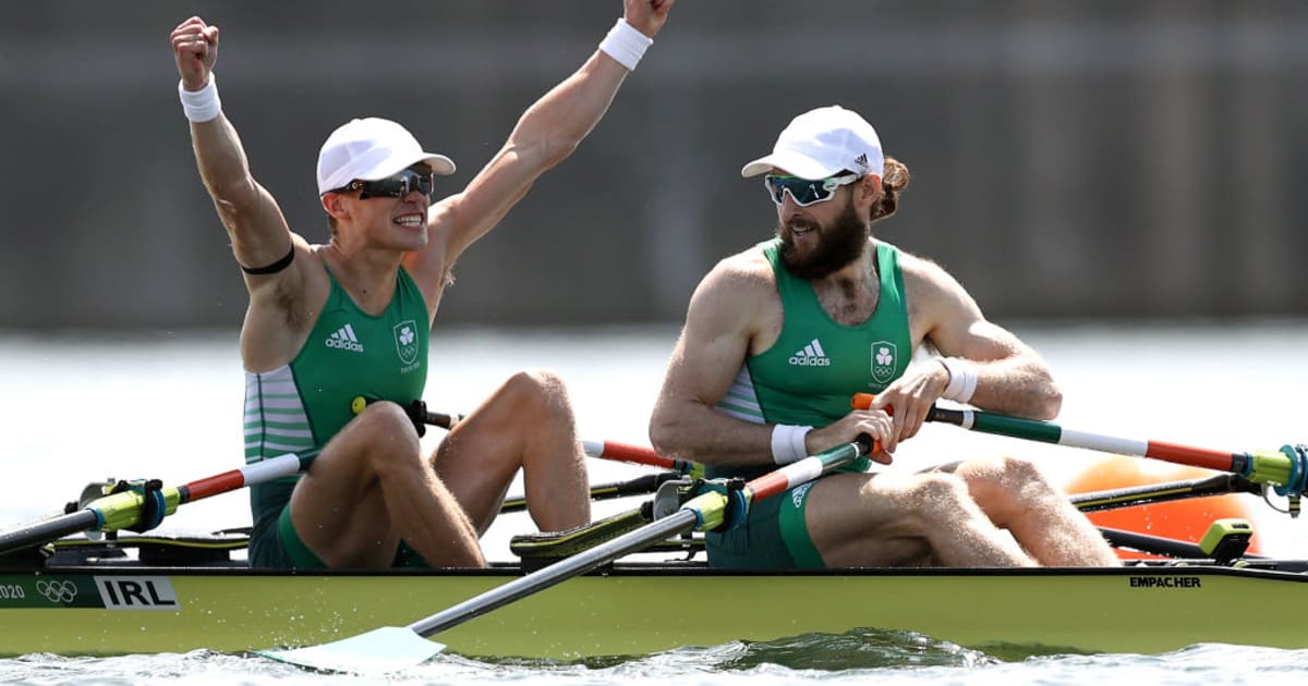 Rowers Paul O’Donovan and Fintan McCarthy first Irish athletes