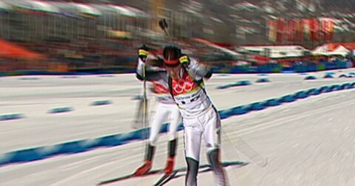 Uschi Disl Takes the Bronze Medal Home