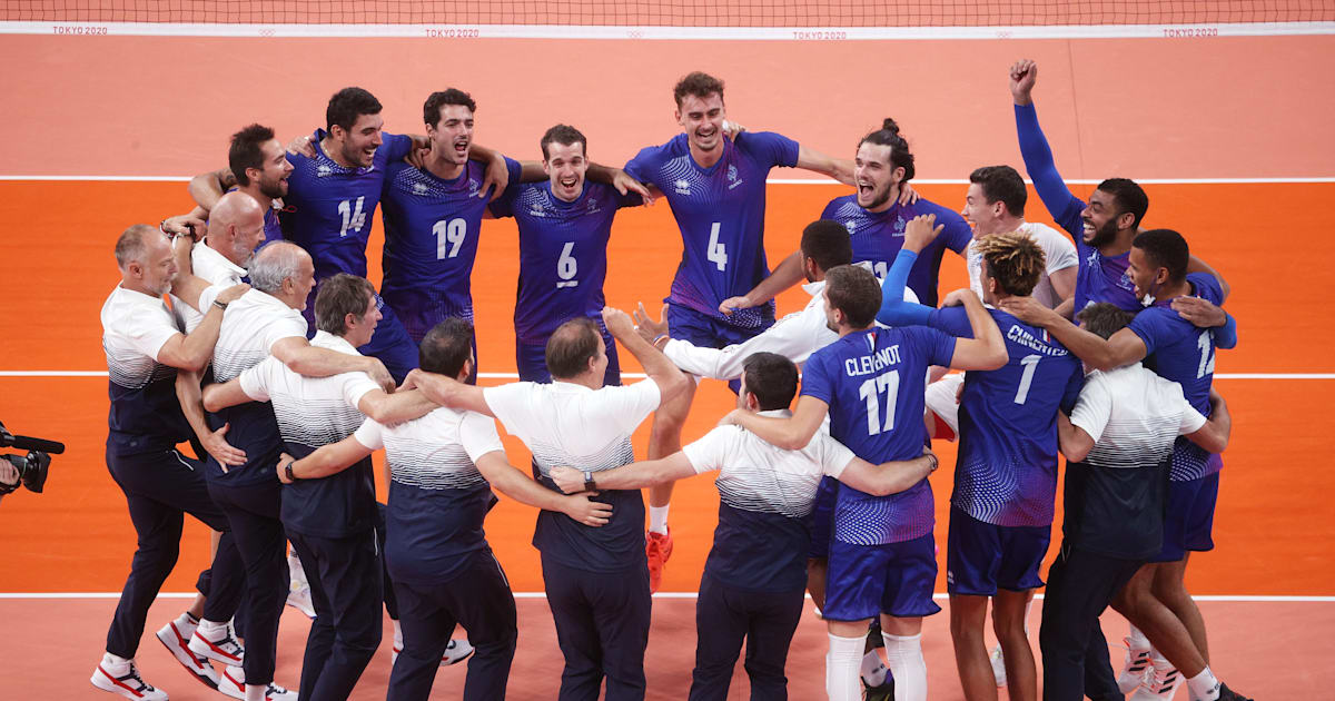 France win first Olympic Volleyball medal in thriller