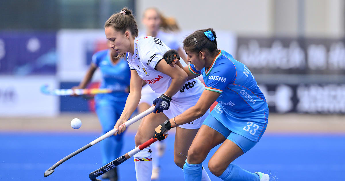 India vs Belgium hockey, FIH Women’s Junior World Cup 2023 result and scores
