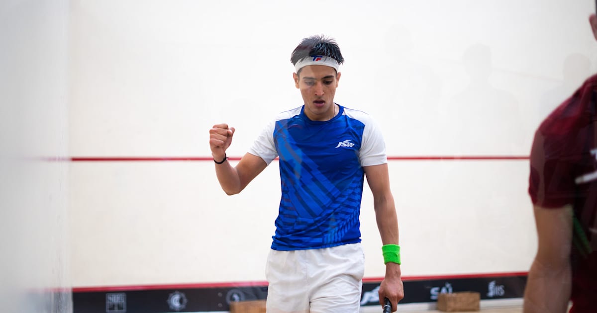 Indian Open 2026 squash: Om Semwal stuns higher-ranked opponent