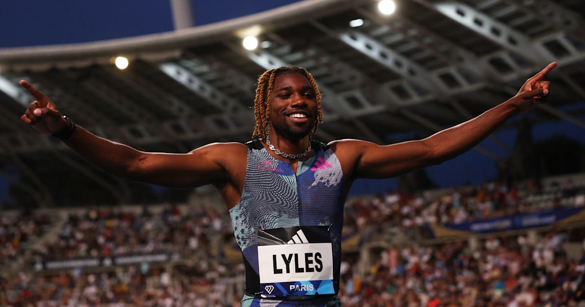 Noah Lyles Diamond League 2025 Dates