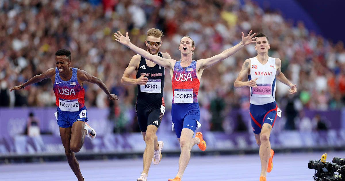 Relive the magic of Paris 2024 this holiday season Men's 1500m final