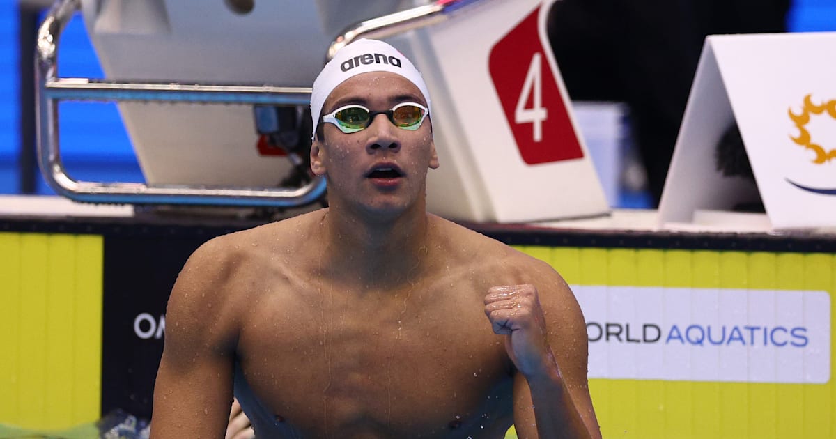 Tunisia's swimming hero Ahmed Hafnaoui targeting 1500m world record at