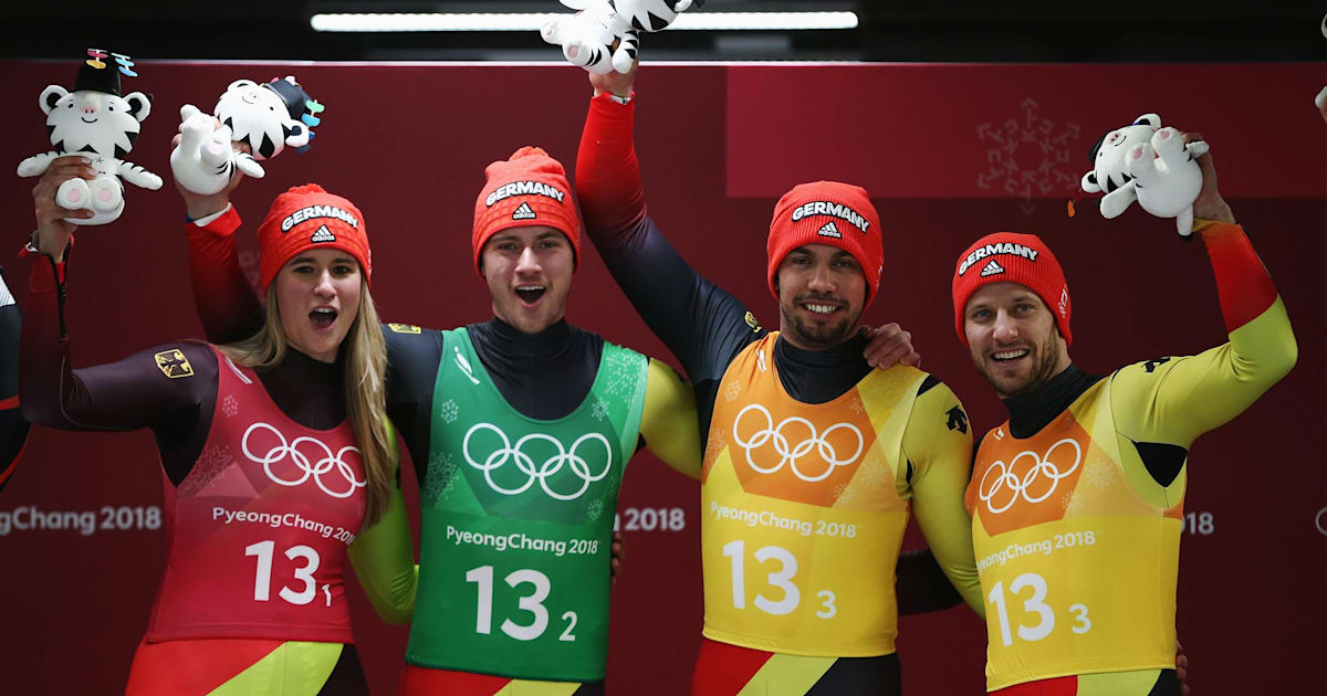 Germany continue luge dominance with second successive gold in team