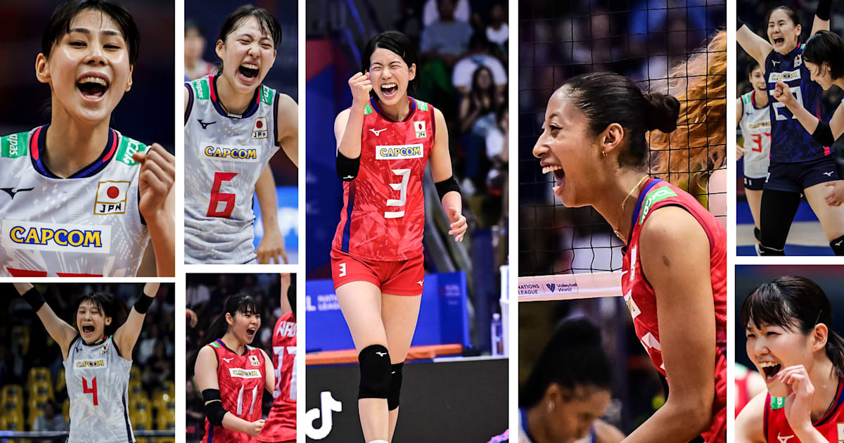 女子日本代表火の鳥NIPPONの注目選手／ワールドカップバレー2023 FIVB 