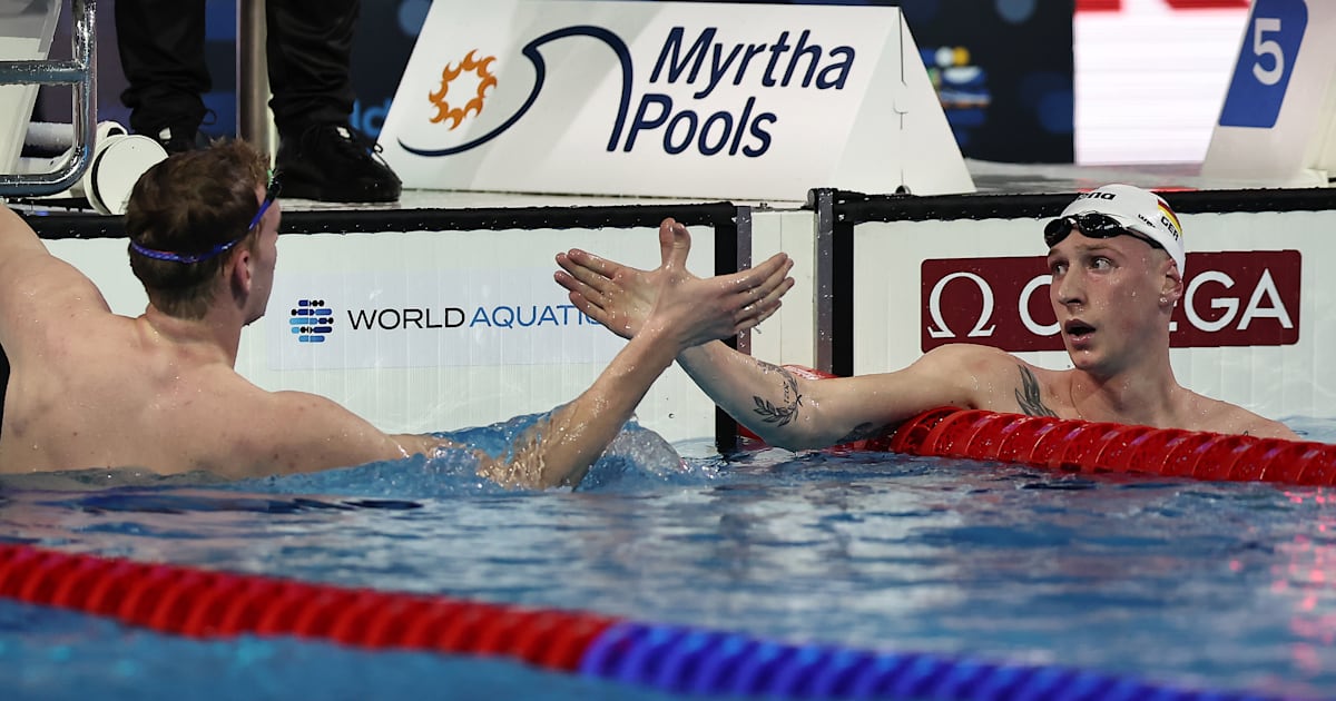 Schwimmen: Kurzbahn-WM 2024 Startet Mit Silber Für Florian Wellbrock ...