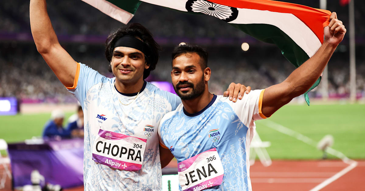 Asian Games 2023 javelin throw Neeraj Chopra wins gold medal, Kishore