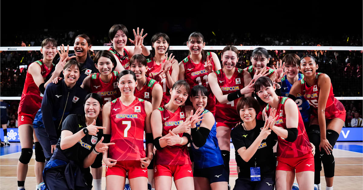 バレーボール女子日本代表 パリ2024出場決定！「目標をクリアして安堵」 - Olympics