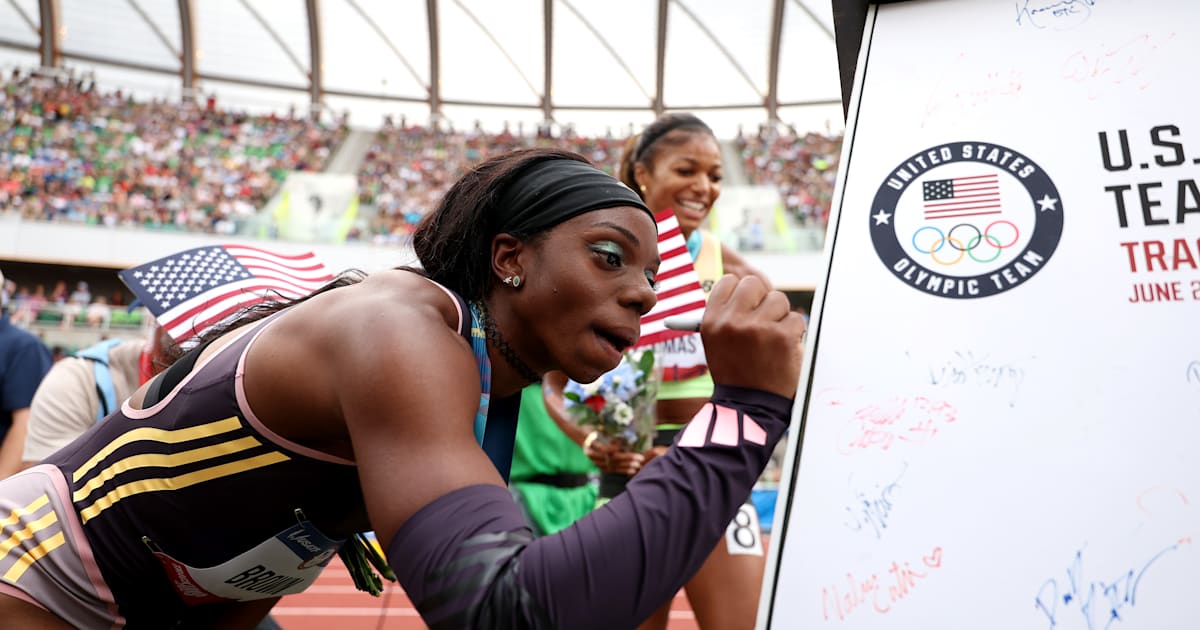 Meet Brittany Brown, USA sprinter who could shake up the women’s 200m ...