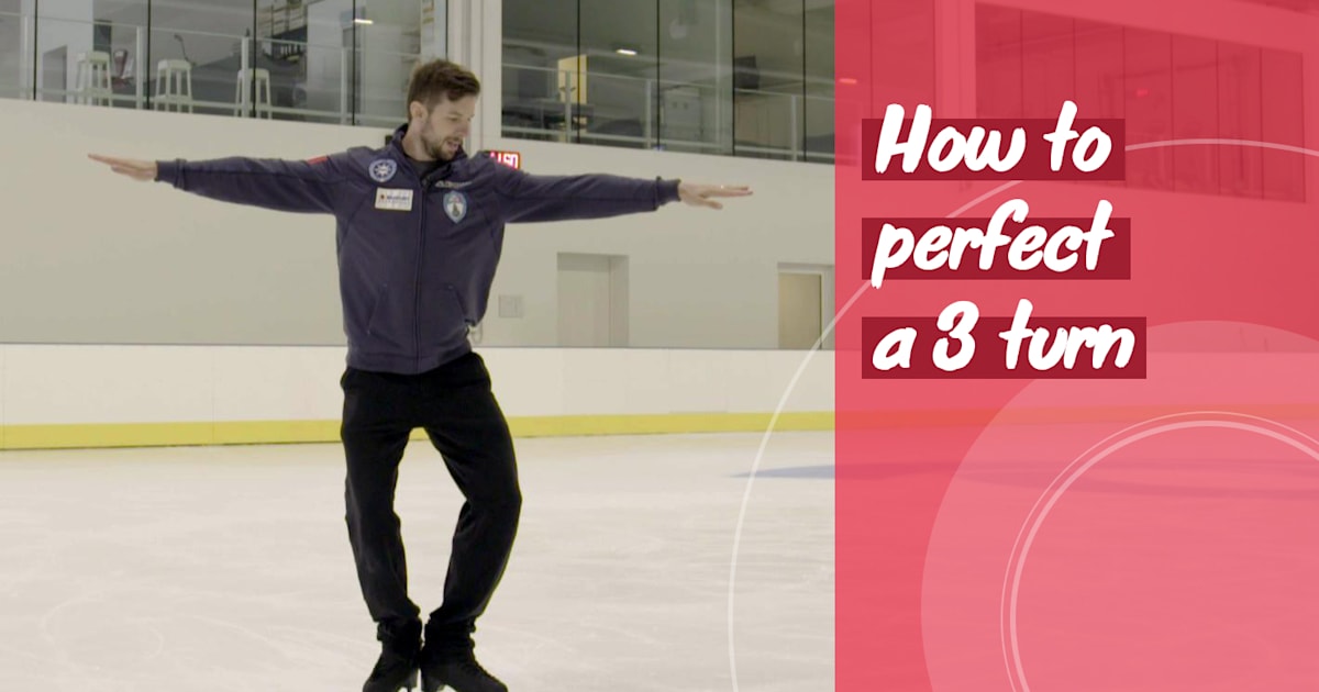 Figure Skating How to perfect a 3 turn