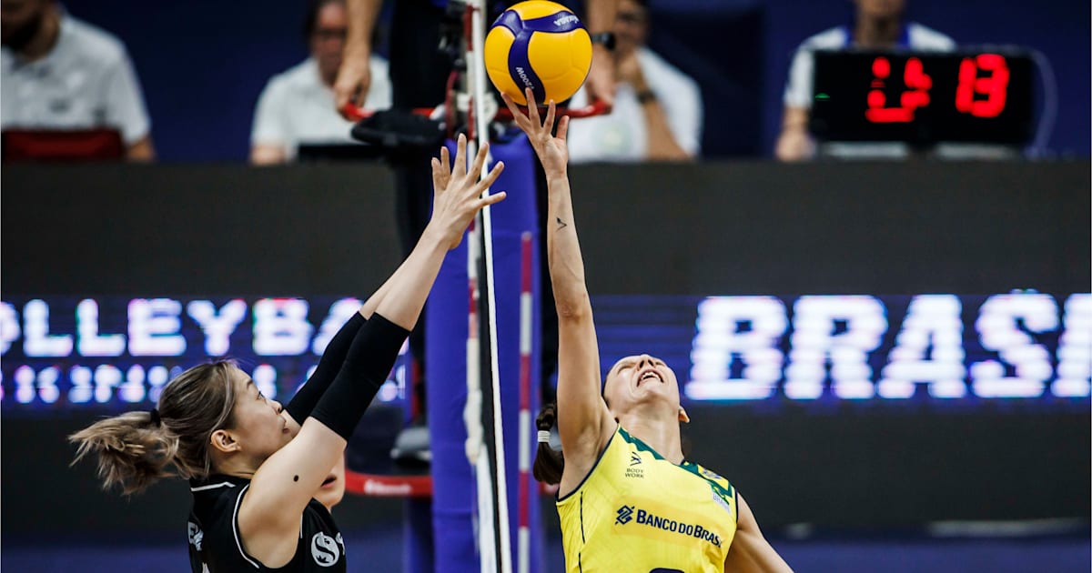 Liga das Nações de Vôlei (VNL) Feminino 2024 horário e onde assistir a