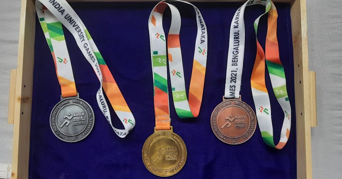 Khelo India University Games 2021 medals table full list