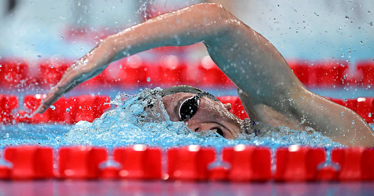 Olympic medals for swimming