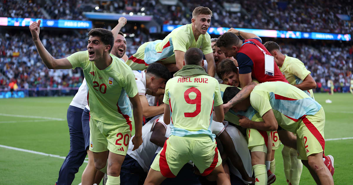 FRA v ESP - मेंस गोल्ड मेडल मैच | फुटबॉल | ओलंपिक गेम्स पेरिस 2024
