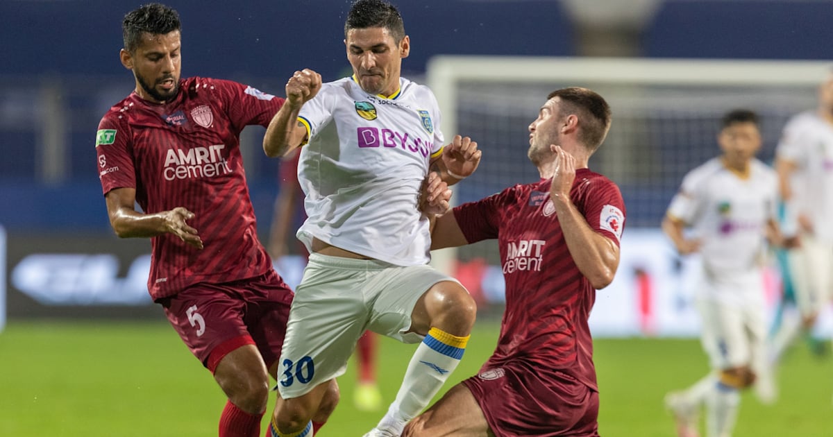 NorthEast United vs Kerala Blasters ISL 202122’s first goalless draw