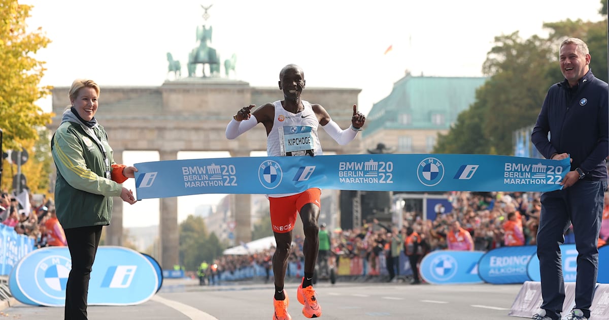 マラソン】オリンピック2連覇のエリウド・キプチョゲ、2:01:09で世界