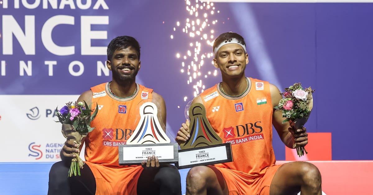 French Open 2024 badminton Chirag Shetty and Satwiksairaj Rankireddy