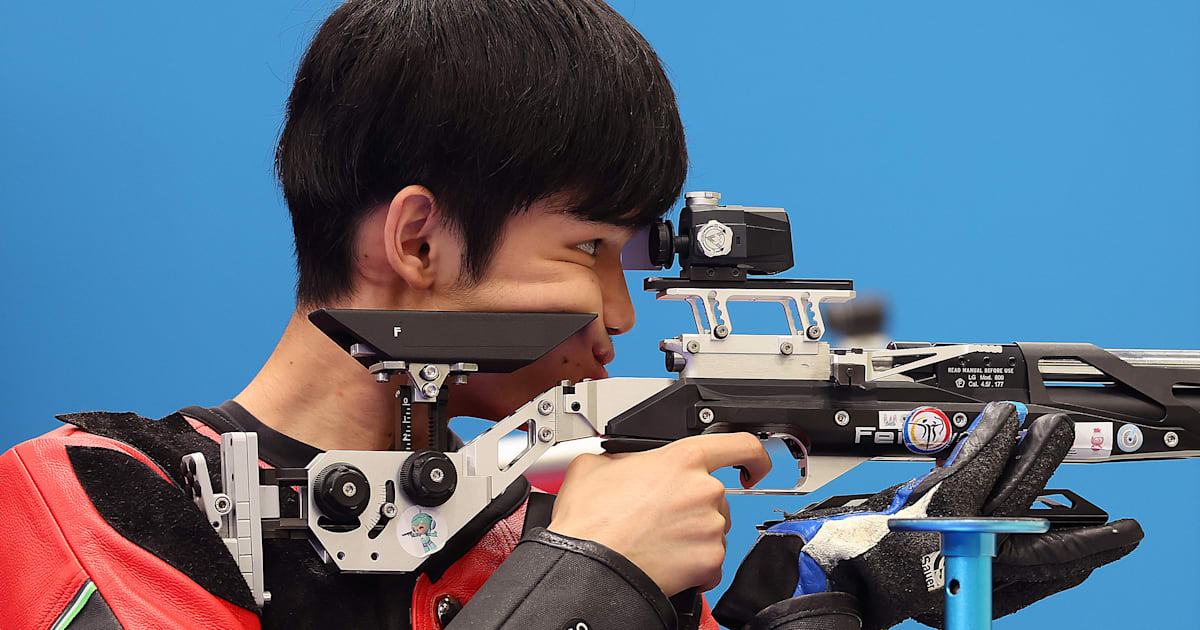男子10mエアライフル個人決勝 | 射撃 | パリ2024オリンピック