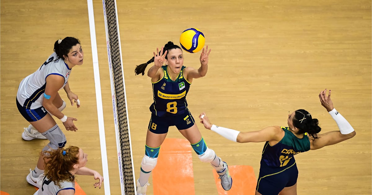 Liga das Nações de Vôlei (VNL) 2024 veja todos os jogos do Brasil