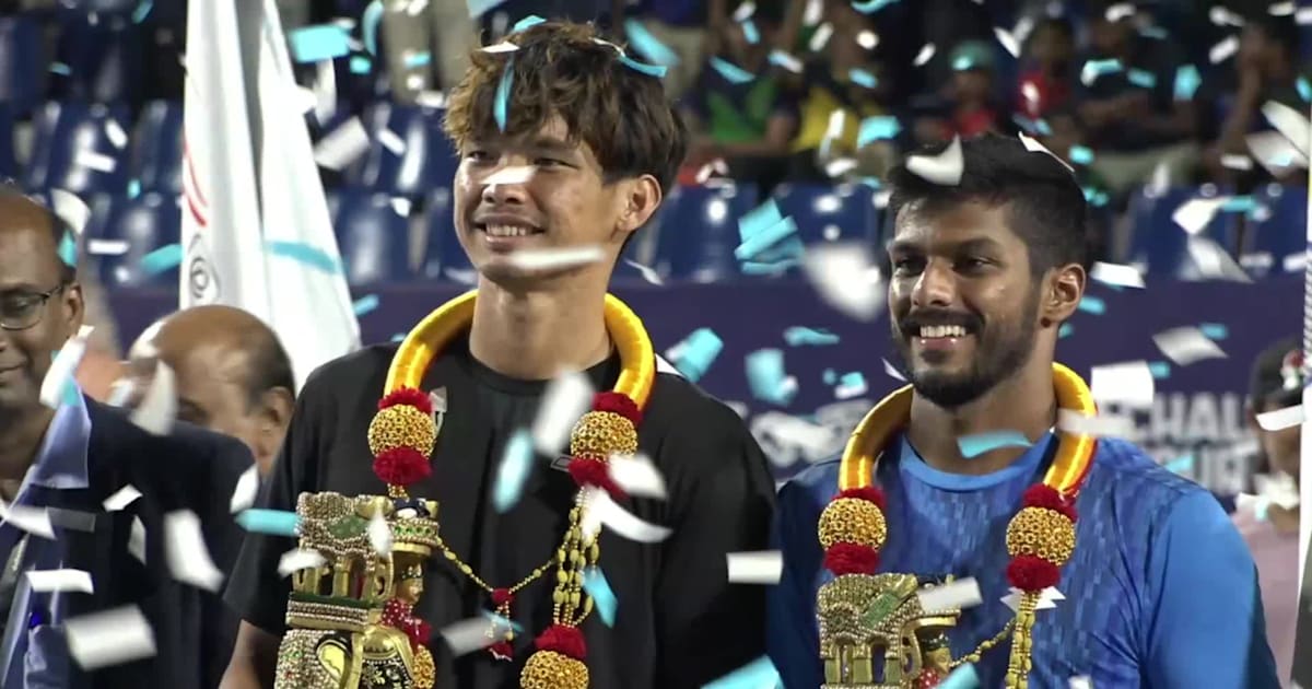 Watch | Anirudh Chandrasekar and Ray Ho win doubles title | Bengaluru ...