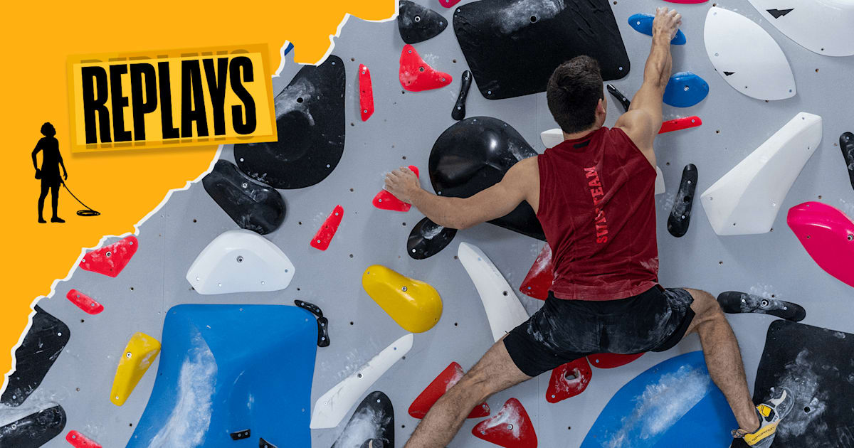 Sport Climbing Olympic Qualifier Series 2024 Men’s Boulder Final