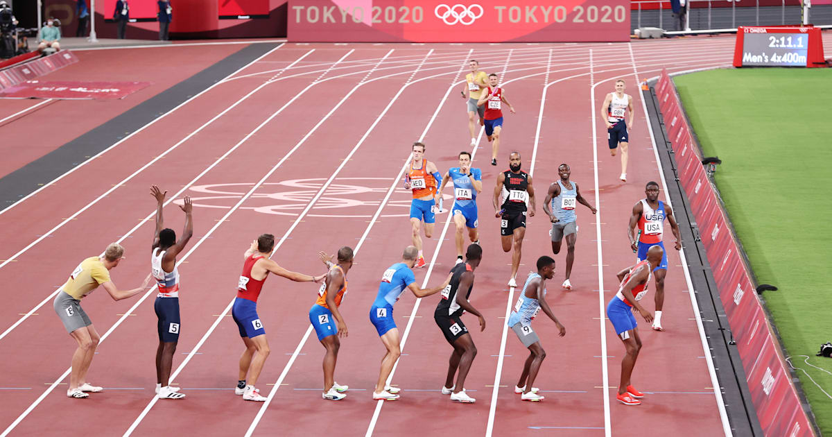 Tokyo Olympics men’s 4x400m relay final Watch USA and Jamaica race on