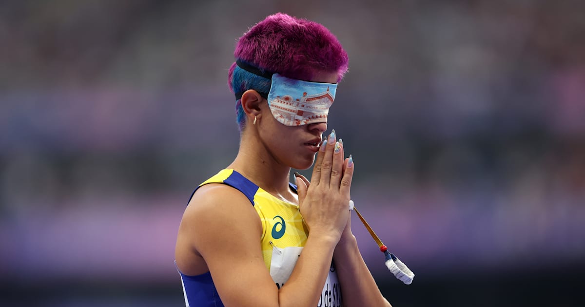 Impressive eye masks worn at Paris 2024 Paralympic Games