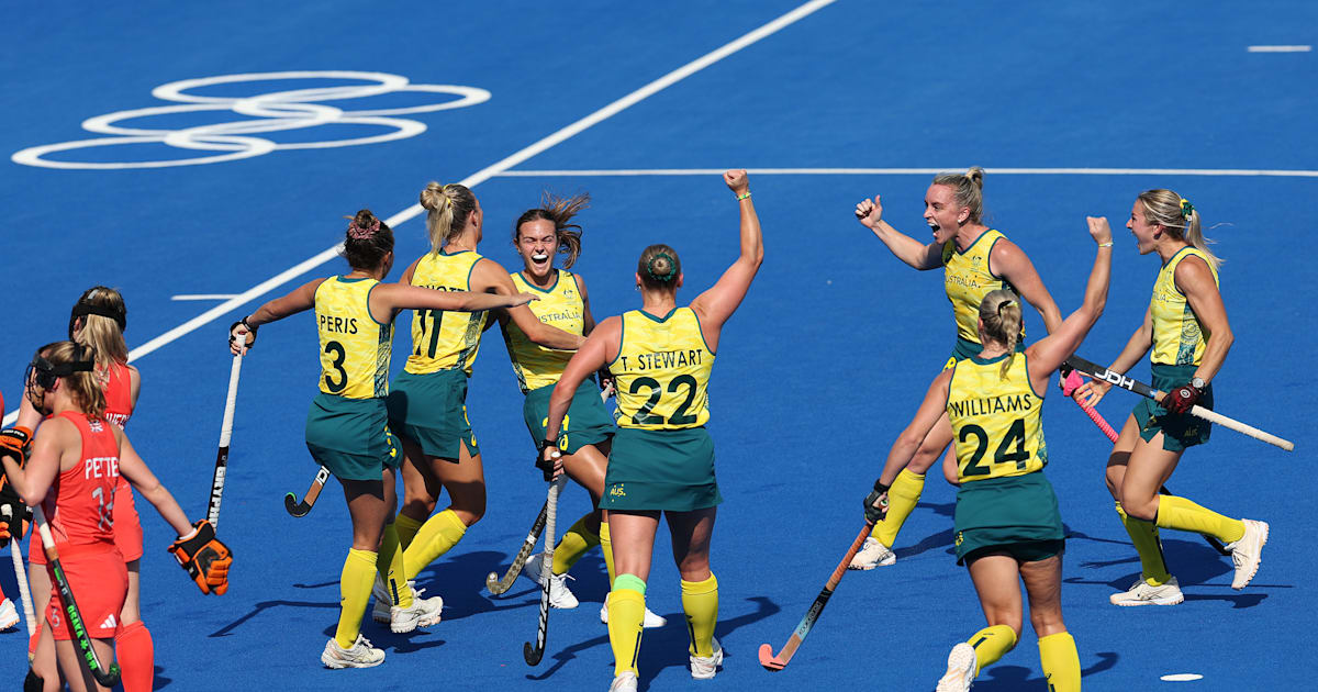 Paris 2024 Olympics hockey: Hockeyroos blank Great Britain 4-0