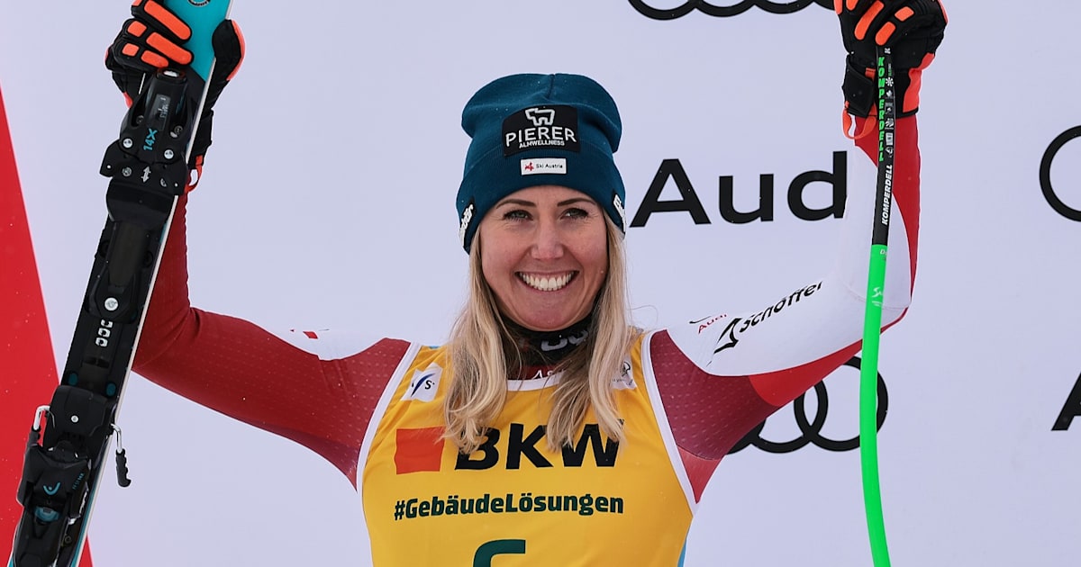 Alpine Skiing World Cup 23/24: Cornelia Huetter secures home win in ...