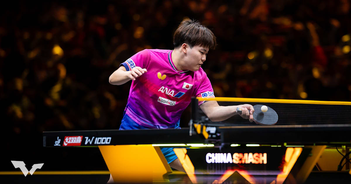 Table tennis has a new men's world No. 1, and he's not Chinese. The race for top spot is on