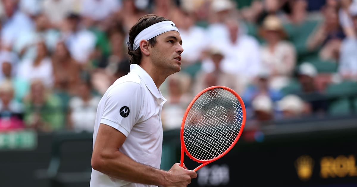 Wimbledon 2026: Taylor Fritz sees off Alexander Bublik to reach the quarter-finals
