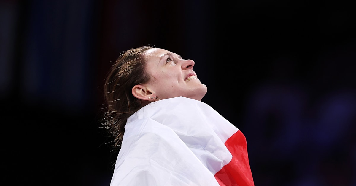 Olympic fencing champion Manon Apithy: 