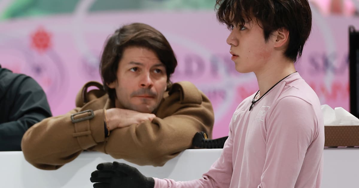 Uno Shoma reunites with Stephane Lambiel as part of coaching team for maiden ice dance campaign alongside Honda Marin