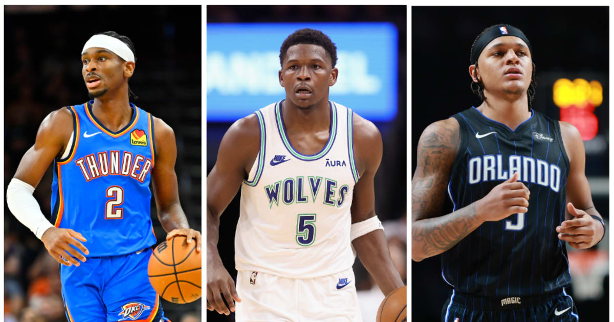 Shai Gilgeous-Alexander, Anthony Edwards and Paolo Banchero, how old are the young stars?